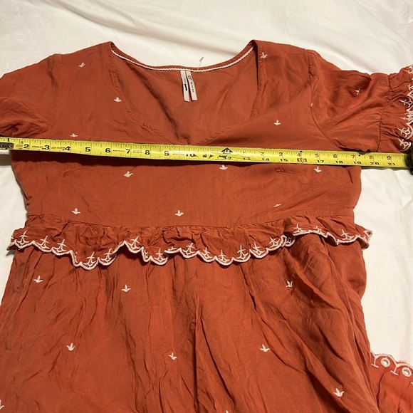 NEW Anthropologie Samia Ruffled Tunic Dress size 6 - Picture 9 of 14